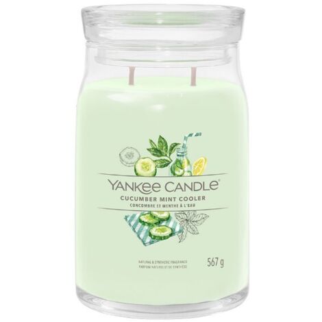 CANDELA GIARA GRANDE SIGNATURE CUCUMBER MINT COOLER YANKEE CANDLE