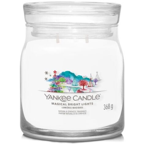 CANDELA GIARA MEDIA MAGICAL BRIGHT LIGHTS YANKEE CANDLE