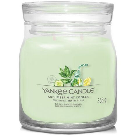 CANDELA GIARA MEDIA SIGNATURE CUCUMBER MINT COOLER YANKEE CANDLE