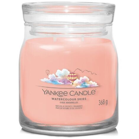 CANDELA GIARA MEDIA SIGNATURE WATERCOLOUR SKIES YANKEE CANDLE
