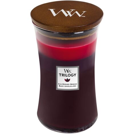CANDELA GRANDE A CLESSIDRA TRILOGY SUN RIPENED BERRIES WOODWICK