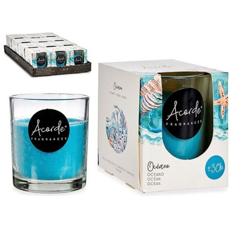 Candela in vetro - Mare