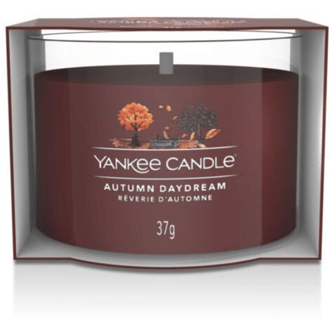 CANDELA IN VETRO VOTIVE AUTUMN DAYDREAM - YANKEE CANDLE