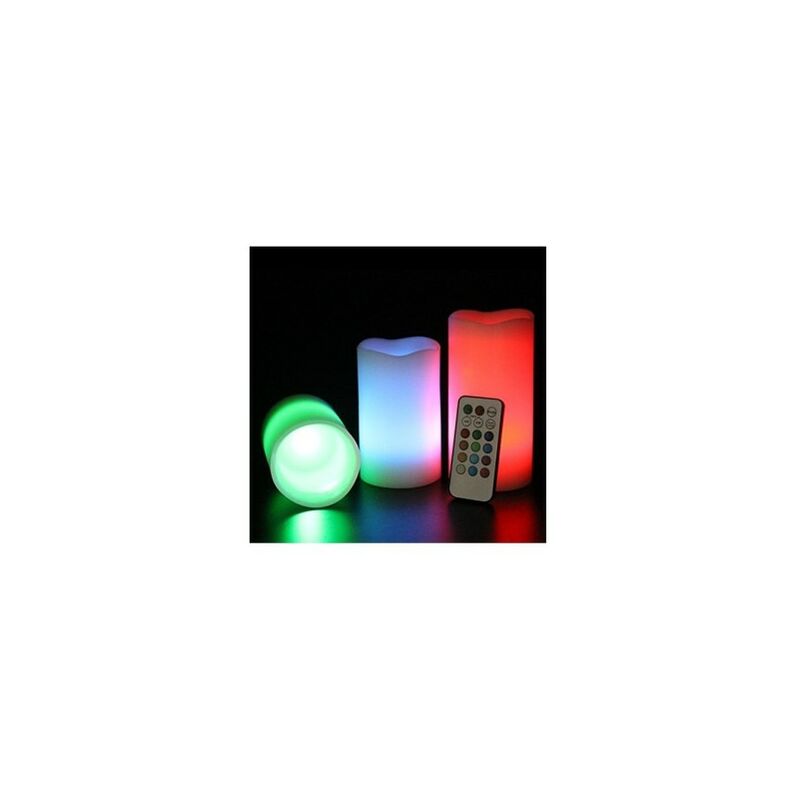10 Pezzi Candele Candela TEALIGHT a Led RGB Luce Oscillante Con Telecomando