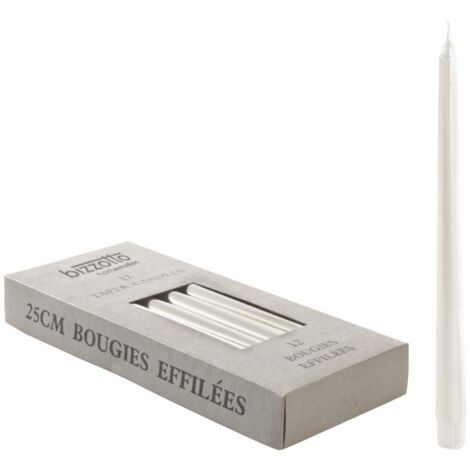 CANDELA LUX BIANCO CONICA H25BIZZOTTO SET 5 PEZZI - BIZZOTTO ANDREA