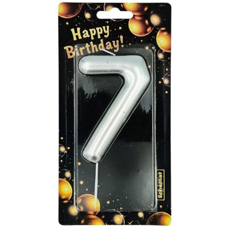 CANDELA NUMERO ARGENTO - SCHEMA 7 6643