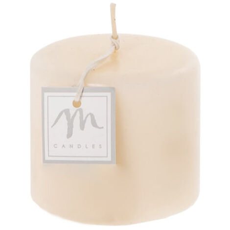 Candela Pillar Opaca per interno ed esterno, decorazione natalizia -Salvia / Ø 8 x h 14 cm