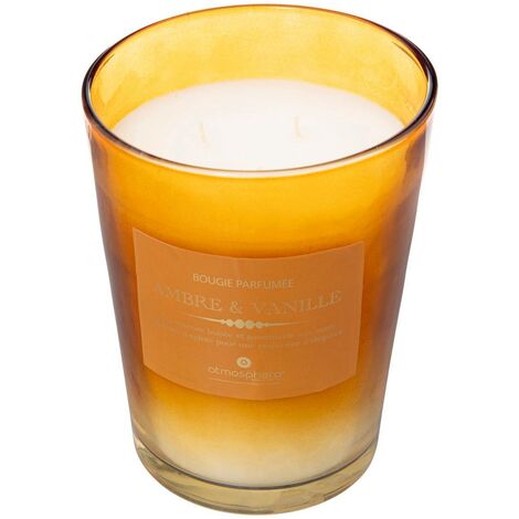 Candela profumata alma 855g vaso di vetro ambrato - Atmosphera créateur d'intérieur