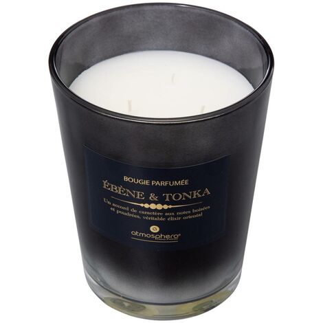 Candela profumata alma 855g vaso di vetro fava tonka - Atmosphera créateur d'intérieur