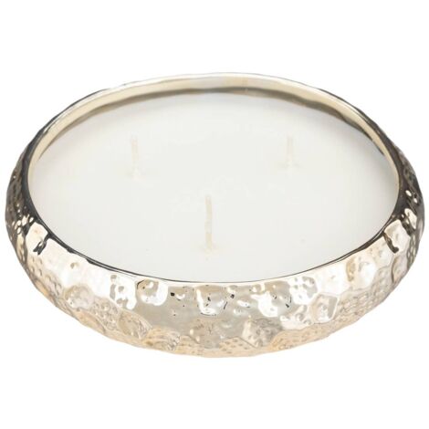 Candela profumata ciotola di ceramica oro d 20 - Feeric lights & christmas