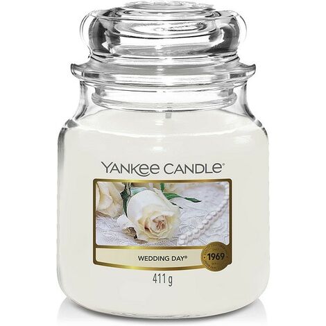 Candela Yankee candle vanilla crème brulee 567g marrone in cera stile Yankee  candle