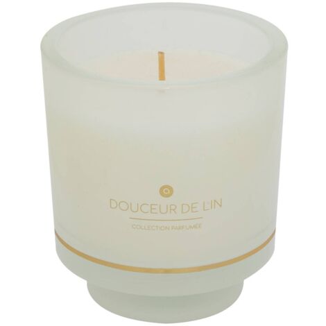 Candela profumata ilae 225g in vetro lino - Atmosphera créateur d'intérieur