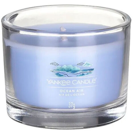 CANDELA PROFUMATA VOTIVE IN VETRO OCEAN AIR YANKEE CANDLE