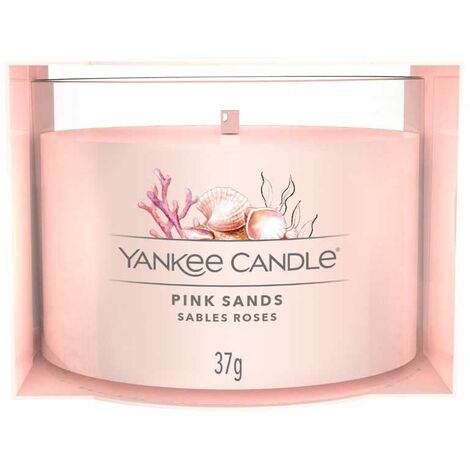 CANDELA PROFUMATA VOTIVE IN VETRO PINK SANDS
