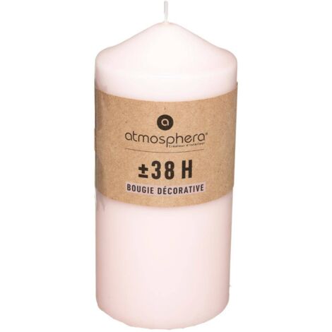 Candela rosa chiaro 355 g - Atmosphera créateur d'intérieur