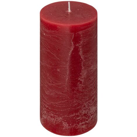 Candela rossa rustica 445 g - Atmosphera créateur d'intérieur