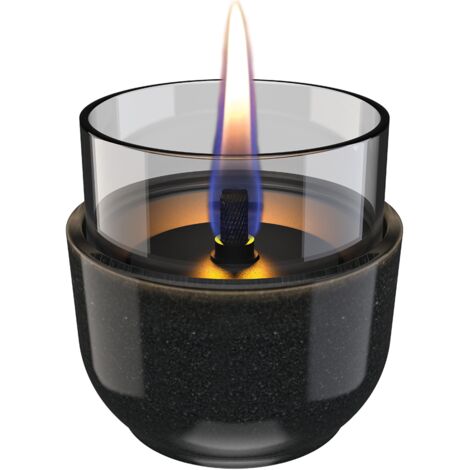 Candela Violet 8 Reactive Glaze Nero da tavolo ricaricabile TenderFuel