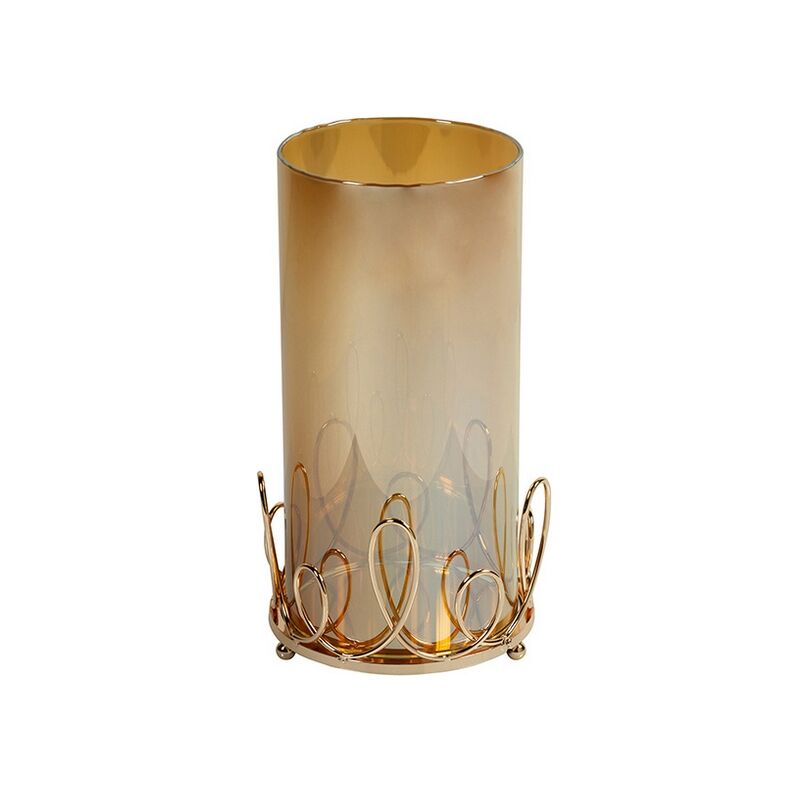 

Candelabro Art Cristal Latón (13 x 13 x 24 cm)