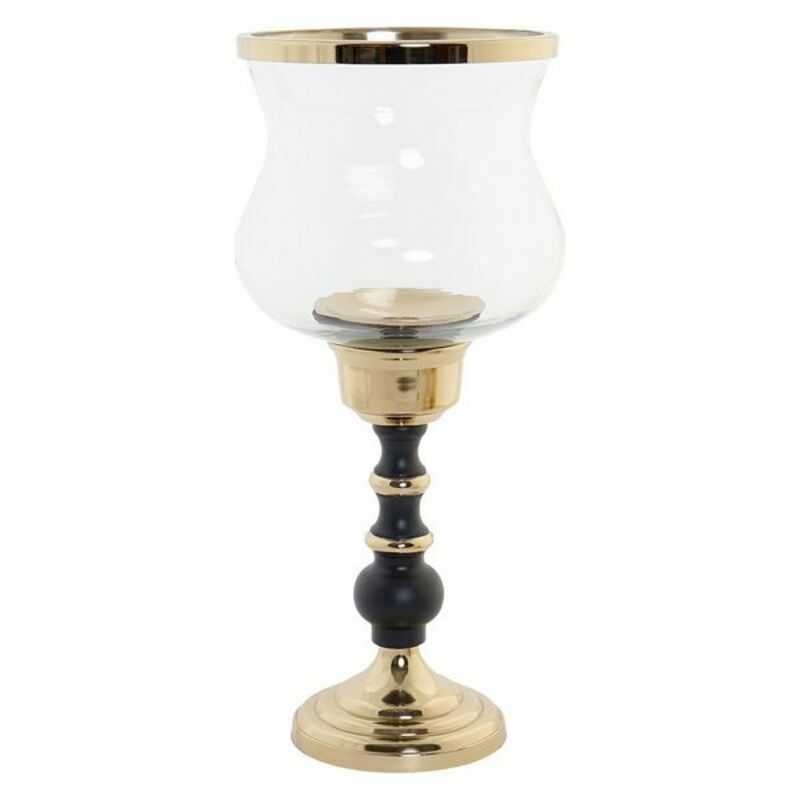 

Candelabro DKD Home Decor Aluminio Cristal Latón (18 x 18 x 42 cm)