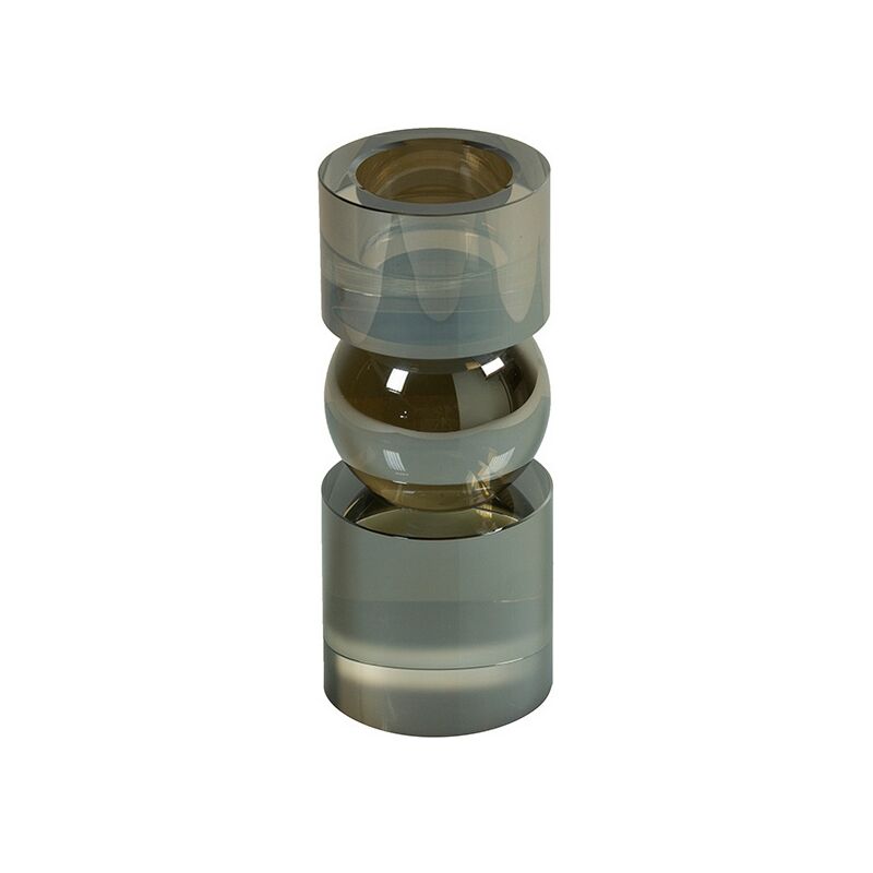 

Candelabro Plata Cristal (15 x 6 x 8 cm)