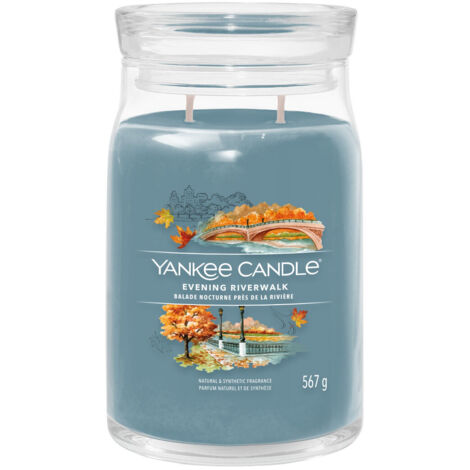 Candele a 2 Stoppini Evening Riverwalk Yankee Candle 567g