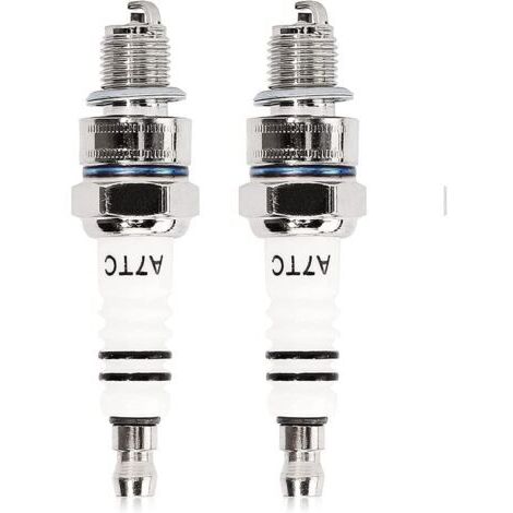 candele A7TC C7HSA compatibili con motori a 4 tempi GY6 50cc 70cc 90cc 110cc 125cc 140cc 150cc per ATV, ciclomotori, quad, go-kart, scooter, quad, pit bike, dirt bike, buggy Taotao ATC110.