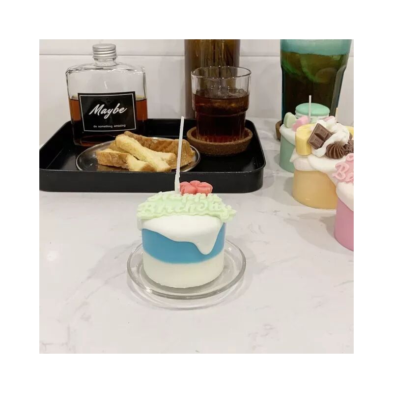 Candele aromatiche Decorative biscotti alla crema