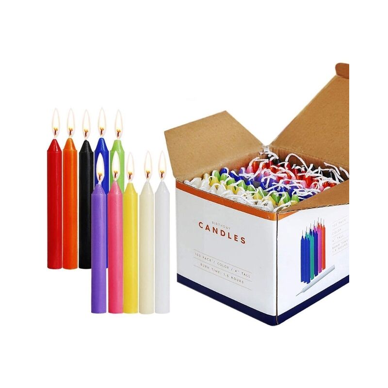 Candele coniche da 100 pezzi, Mini candele non