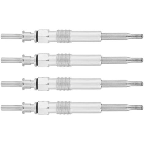 Candele di preriscaldamento diesel in metallo Eosnow, 4 pezzi, per serie 3 5 6 7 X3 X5 X6 30d 35 35d