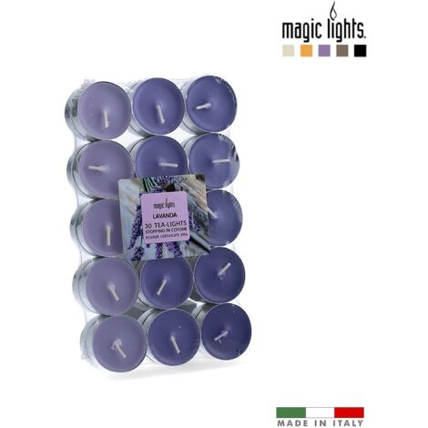 Candele Profumate alla Lavanda 30 pz. Magic Light