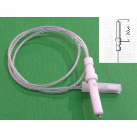 CANDELETTA SCINTILLA NARDI SABAF ARISTON PIANI COTTURA 42mm totale COMPATIBILE