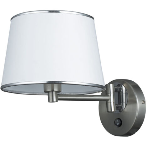 Candellux applique IBIS 21-00883 argento 1 luce E14