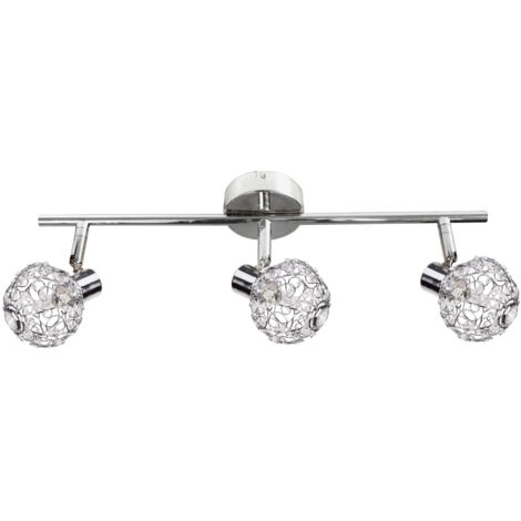 Candellux Collar 93-13668 plafoniera 3 luci G9 cromo