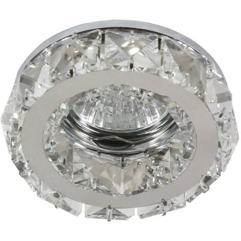 Candellux faretto incasso soffitto cristallo cromo MR16 50W