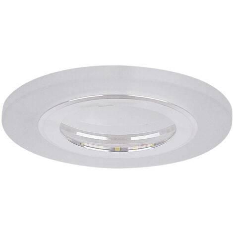 Candellux faretto incasso tondo cromo/vetro LED 5W GU10
