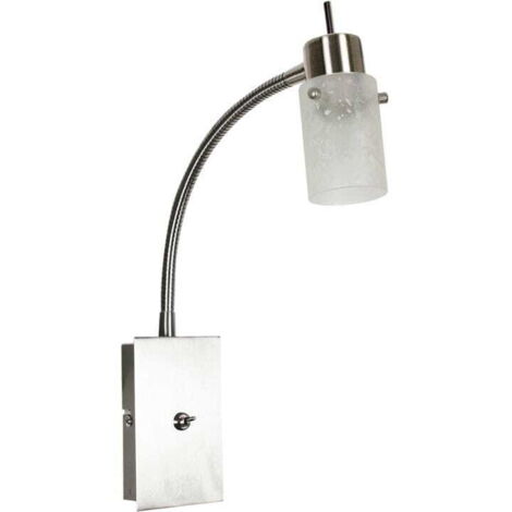 Candellux Frozen 91-22493 applique flex G9 argento 1 luce