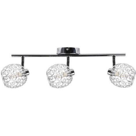 Candellux Horus 93-19158 plafoniera 3xG9 cromo cristalli