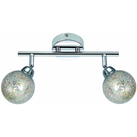 Candellux Kaleidoscope 92-61560 Plafoniera 2xG9 cromo multicolore