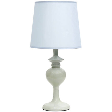 Candellux lampada da tavolo Berkane bianca E14 41cm