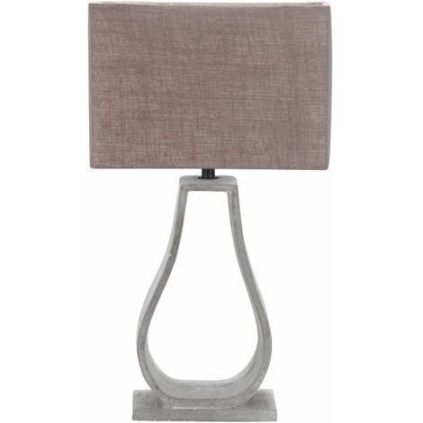 Candellux lampe de table FEMO 41-79992 béton gris E27