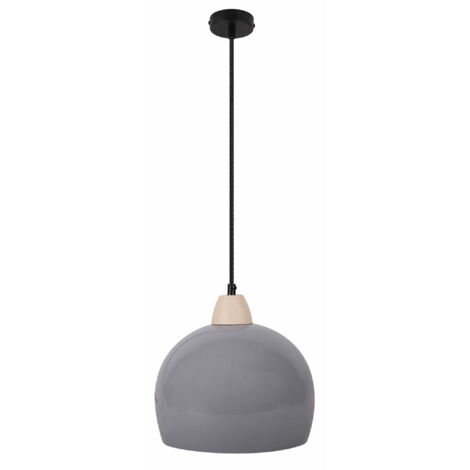 Candellux MONROE lampada a sospensione grigia E14 Ø25 cm