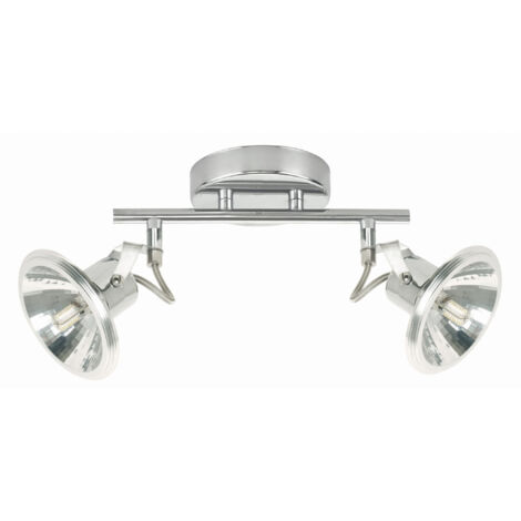 Candellux MOON 92-28082 plafoniera cromata 2xG9 orientabile