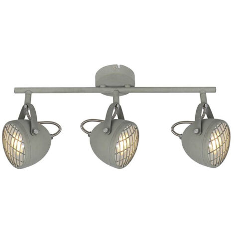 Candellux PENT 93-68064 plafoniera grigia 3xGU10 metallo