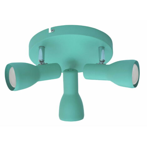 Candellux Picardo 98-50601 plafoniera turchese 3xE14