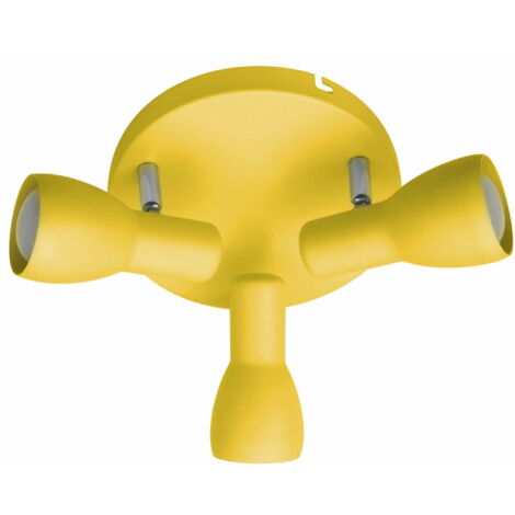 Candellux Plafoniera Picardo 98-52414 gialla 3xE14