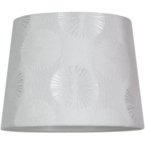 Candellux sospensione Winter bianca tessuto Ø30 E27 60W