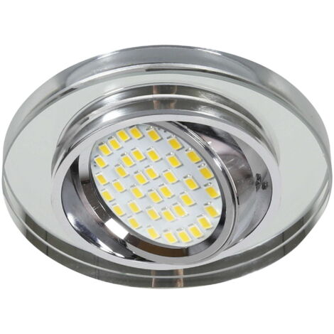 Candellux SSU-15 faretto incasso tondo cromo MR16 1 luce