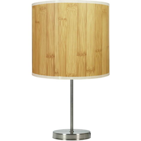 Candellux TIMBER 41-56712 lampada da tavolo argento