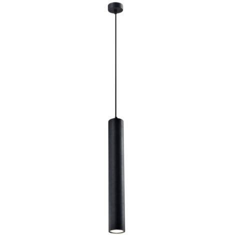 Candellux TUBO lampada a sospensione nera metallo GU10