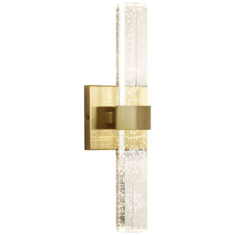 Candice - Lampada da parete di lusso 400x100 mm, LED, Oro